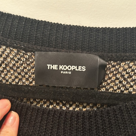 The Kooples cheetah sweater oversized size small - Picture 5 of 9